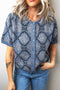 Bohemian Knit Short Sleeve Button Front Chic Cardigan