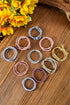Bohemian Knotted Ribbon Elastic Ponytail Holders Hair Ties