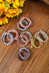 Bohemian Knotted Ribbon Elastic Ponytail Holders Hair Ties