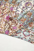 Bohemian Mixed Print Open Front Draped Kimono
