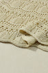 Bohemian Open Stitch Sleeveless V Neck Crochet Tank Top