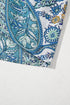 Bohemian Paisley Floral V Neck Short Sleeve Mini Dress
