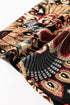 Bohemian Paisley Print Belted Sleeveless Wide Leg Jumpsuit