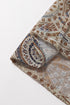 Bohemian Paisley Print Smocked Waist Surplice Tank Top