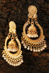 Bohemian Plated Alloy Pearl Tassel Dangle Earrings