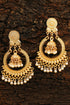 Bohemian Plated Alloy Pearl Tassel Dangle Earrings