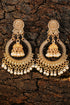 Bohemian Plated Alloy Pearl Tassel Dangle Earrings