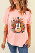 Bohemian Rhapsody Floral Guitar Graphic Print Relaxed Tee