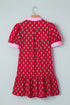 Bohemian Rick Rack Puff Sleeve Mini Floral Dresses