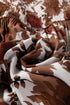 Bohemian Smocked Bodice Puff Sleeve Ruffled Long Floral Dress