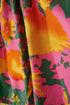 Bohemian Smocked Ruffled Long Sleeve A Line Floral Dress
