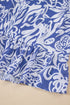 Bohemian Smocked Spaghetti Strap A Line Floral Dress