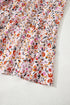 Bohemian V Neck Half Sleeve A Line Floral Dress