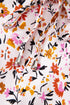Bohemian V Neck Half Sleeve A Line Floral Dress