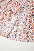 Bohemian V Neck Half Sleeve A Line Floral Dress
