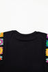 Boho Crochet Shoulder Detail Cap Sleeve Top