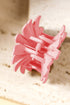 Boho Daisy Flower Frosted Matte Hair Claw Clip