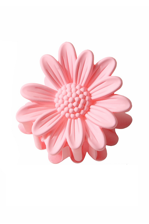 Boho Daisy Flower Frosted Matte Hair Claw Clip