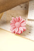 Boho Daisy Flower Frosted Matte Hair Claw Clip