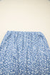 Boho Floral High Waist Side Split Maxi Skirt