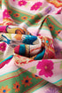 Boho Floral Print Buttoned Long Sleeve Shirt Dress