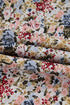 Boho Floral Print Frilled Ruffle Sleeve Woven Blouse