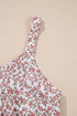 Boho Mixed Print Wide Strap Tank Top