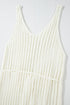 Boho Open Knit Tie Waist Mini Cover Up