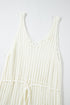 Boho Open Knit Tie Waist Mini Cover Up