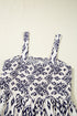 Boho Paisley Print Smocked High Waist Wide Leg Jumpsuit
