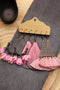 Boho Tassel Fringe Geometric Floral Dangle Earring Set