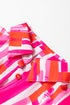 Bold Abstract Geometric Oversized Button Down Shirt