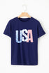 Bold Spirit USA July Fourth Stars Stripes Graphic Celebration Day Tee
