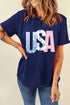 Bold Spirit USA July Fourth Stars Stripes Graphic Celebration Day Tee