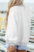 Boo Bat Printed Mock Neck Pullover Sweatshirt