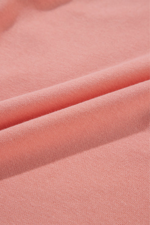 Bow Back Detail Long Sleeve Cotton Knit Top