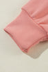 Bow Back Detail Long Sleeve Cotton Knit Top