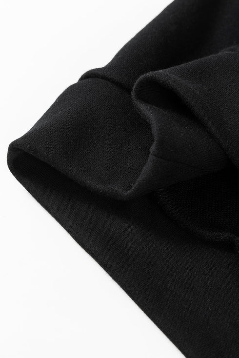 Bow Back Detail Long Sleeve Cotton Knit Top