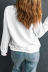 Bow Detail Pumpkin Patch Pullover Sweatshirt