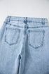 Bow Knot Side Detail Loose Wide Leg Jeans