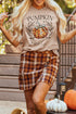 Bowknot Graphic Print Relaxed Short Sleeve Tee