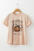 Bowknot Graphic Print Relaxed Short Sleeve Tee