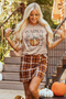 Bowknot Graphic Print Relaxed Short Sleeve Tee