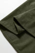 Bracelet Sleeve Scallop Detail Pleated Corduroy Mini Dress
