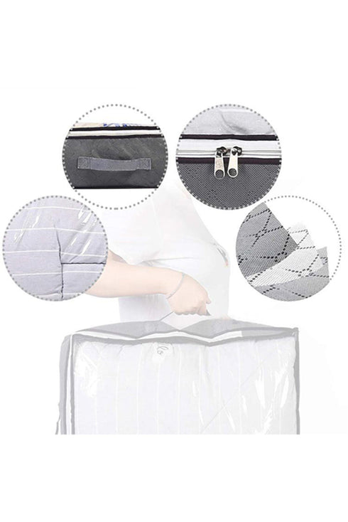 Breathable Non Woven Fabric Clear View Storage Bag