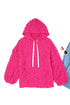 Bubble Textured Waffle Hoodie