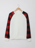 Buffalo Plaid Long Sleeve Sweatshirt