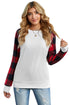 Buffalo Plaid Long Sleeve Sweatshirt
