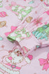 Button Front Long Sleeve Printed Lounge Set