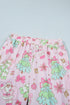 Button Front Long Sleeve Printed Lounge Set